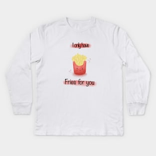 Fries Kids Long Sleeve T-Shirt